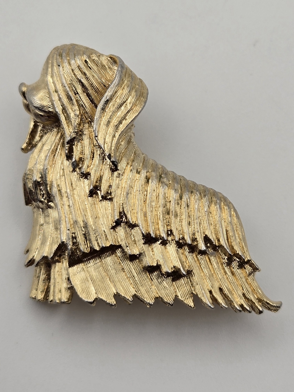 Vintage Marcel Boucher Yorkshire Terrier Brooch – Signed & Numbered